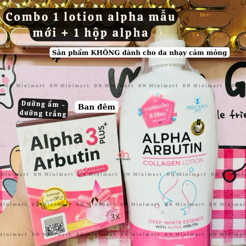 Sữa Dưỡng Trắng Da Alpha Arbutin Collagen Lotion 500g - Chăm Sóc Cơ Thể Cao Cấp