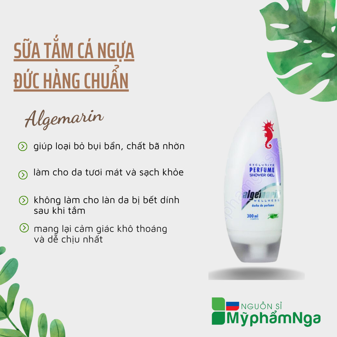 Sữa tắm cá ngựa Đức hàng chuẩn