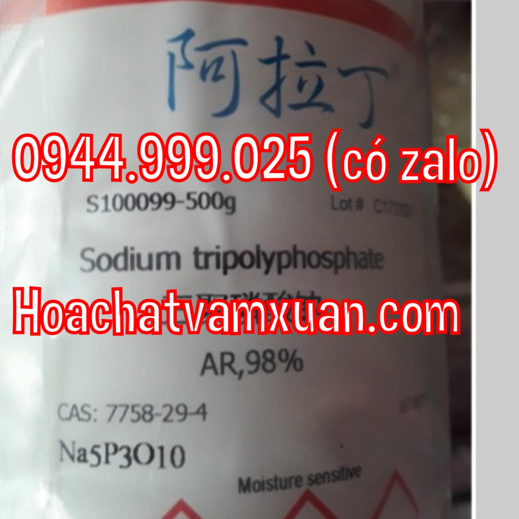 Sodium tripolyphosphate 7758-29-4 na5p3o10 lọ 500g natri triphosphat