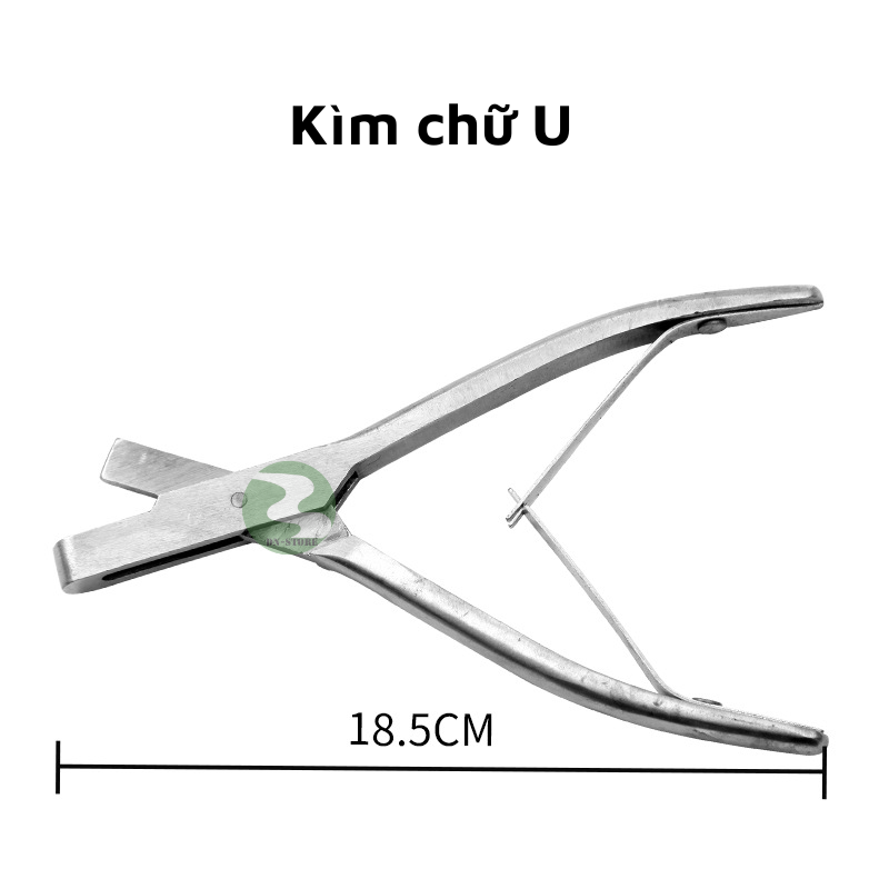 Kìm bấm rìa tai heo hình UV KR49