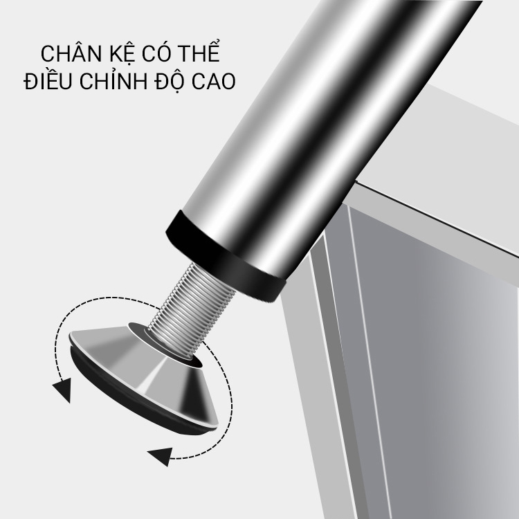 𝐑𝐨̣̂𝐧𝐠 40/𝟔𝟎𝐜𝐦/𝟖𝟎𝐜𝐦 - Kệ để đồ bếp Inox 304 (Để nồi cơm điện, lò vi sóng, lò nướng, gia vị...)