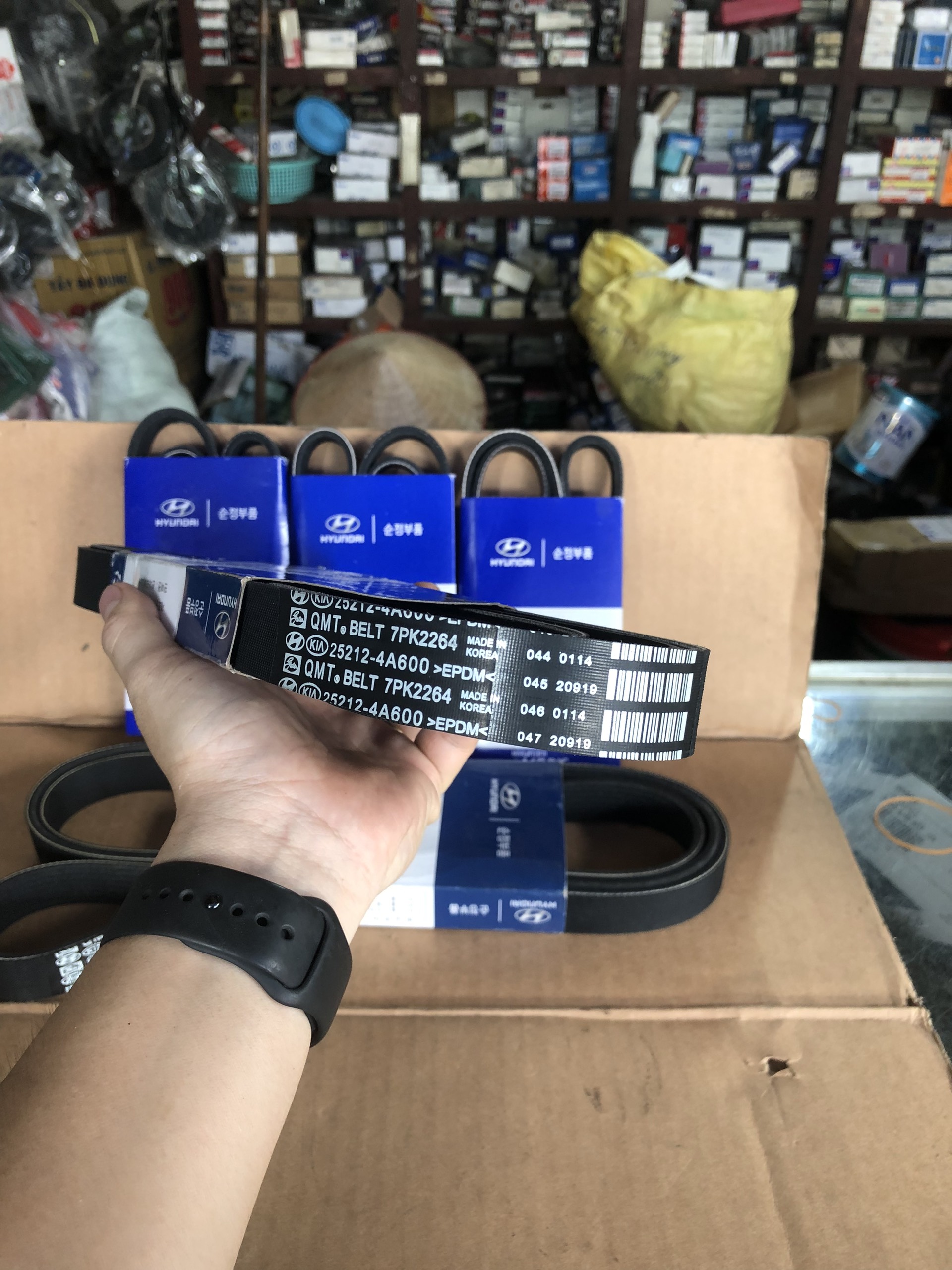 Dây Curoa Tổng HYUNDAI SOLATI 16C