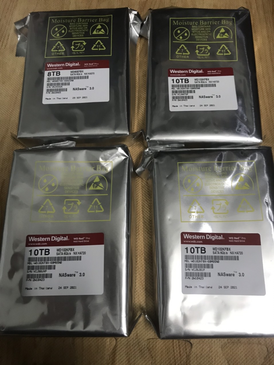 HDD WD Red Pro 10TB 256MB Cache 7200RPM