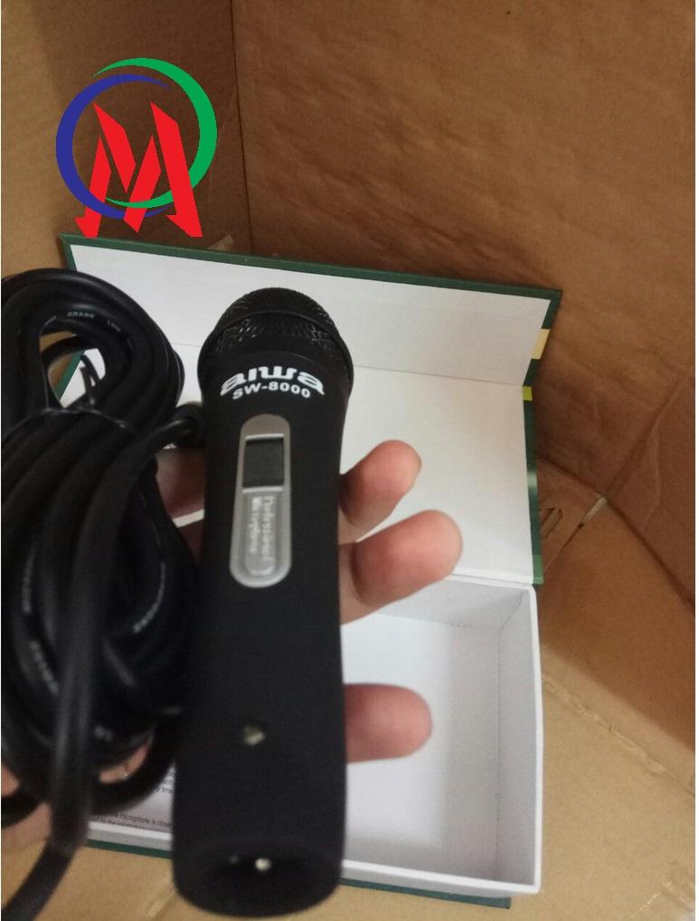 [HCM]Micro karaoke có dây AIWA SW-8000