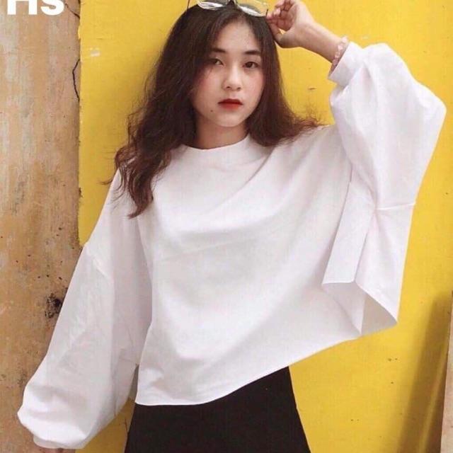 Áo croptop bo tay hsu0719