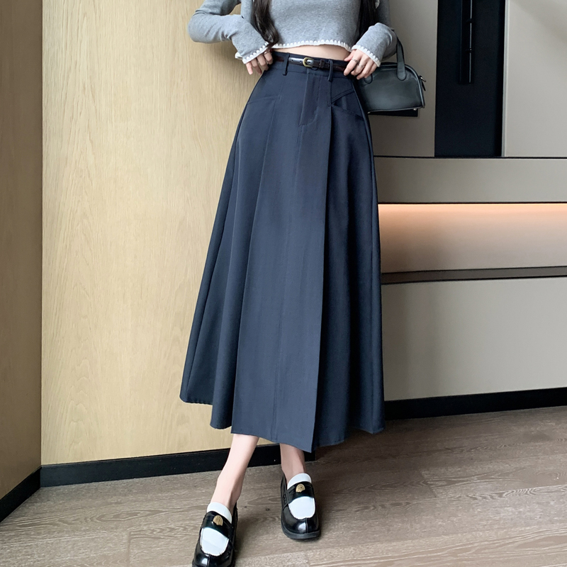 Chân váy xòe dáng dài phong cách Hàn Quốc basic MP188