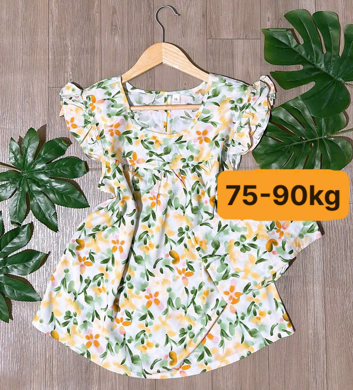 [HCM] (75-90kg) Đồ bộ BIGSIZE tole/lanh lửng. hongduyen2188.