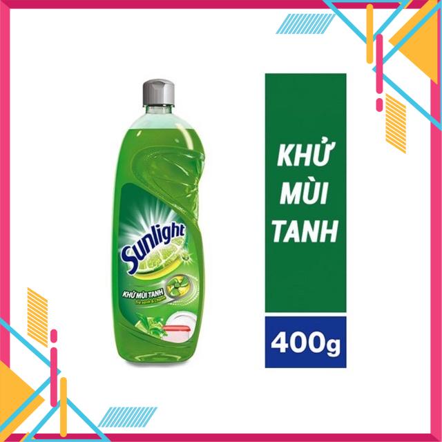 Nước rửa chén Sunlight hương trà 400 g