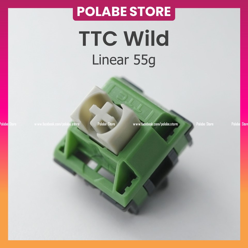 TTC WILD 42g 55g TTC WIND linear switch Công Tắc Bàn Phím Cơ TTC