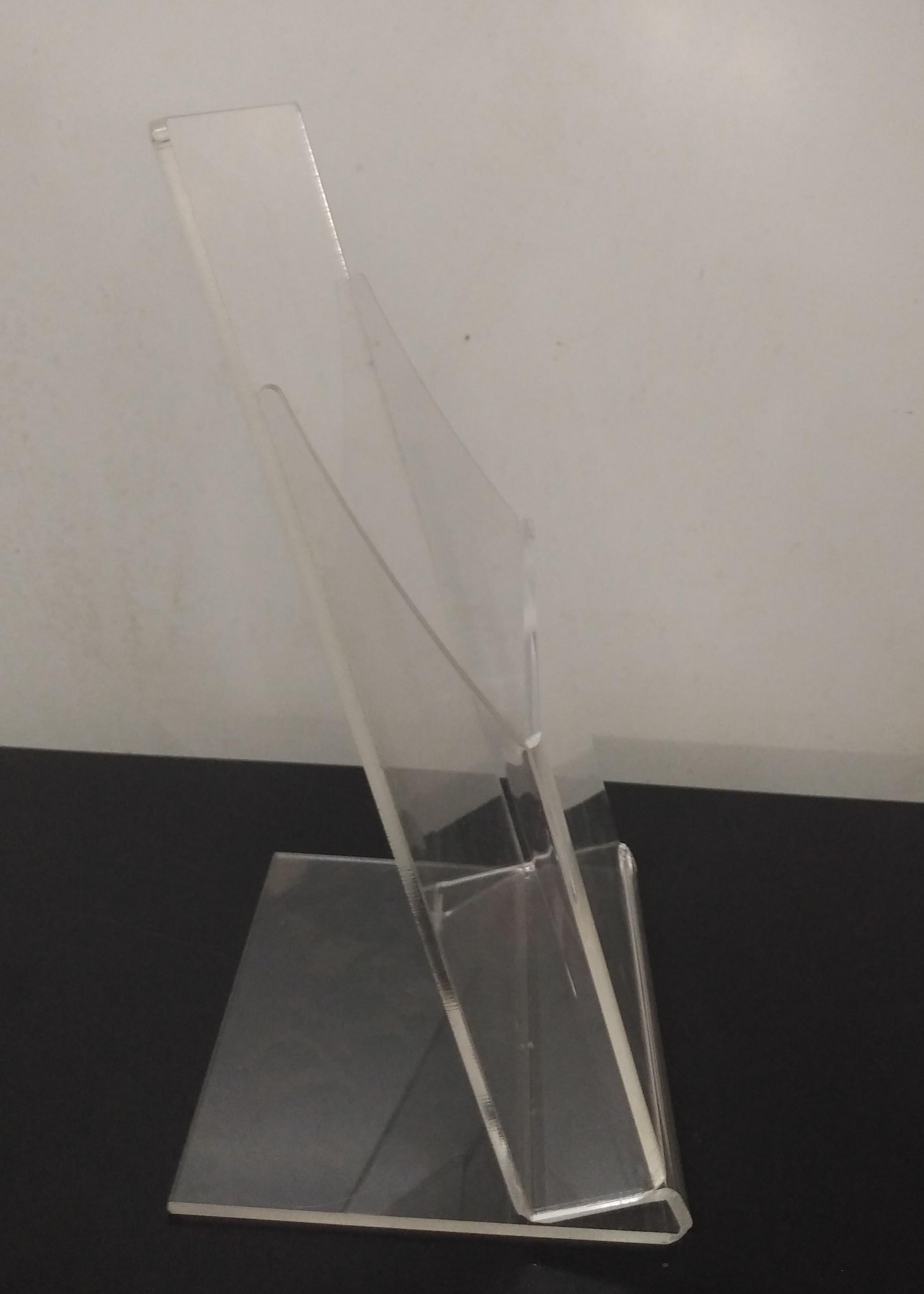 Bộ 2 Kệ mica đựng tờ rơi A5 để bàn