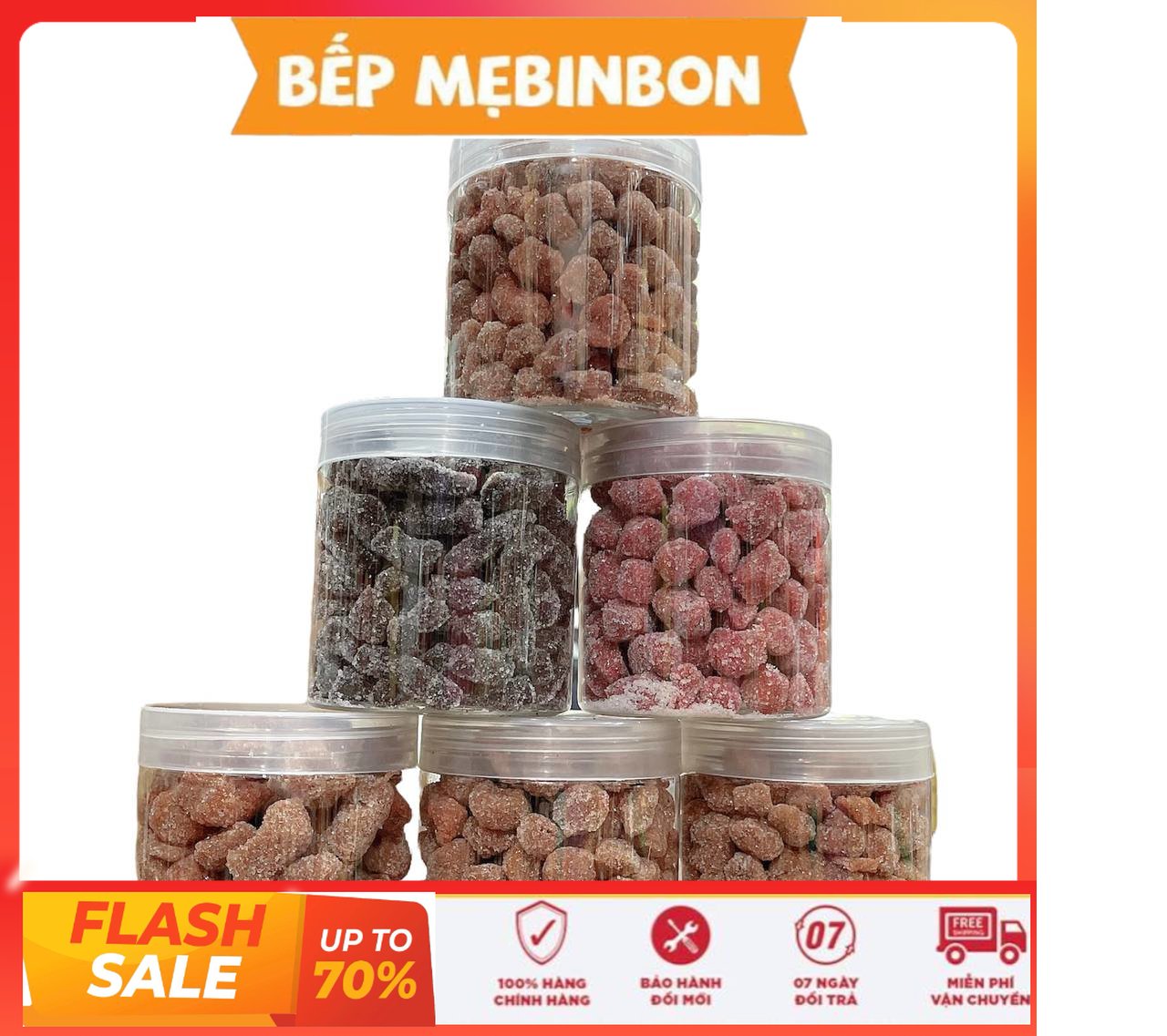500gr kẹo dâu tây đà lạt