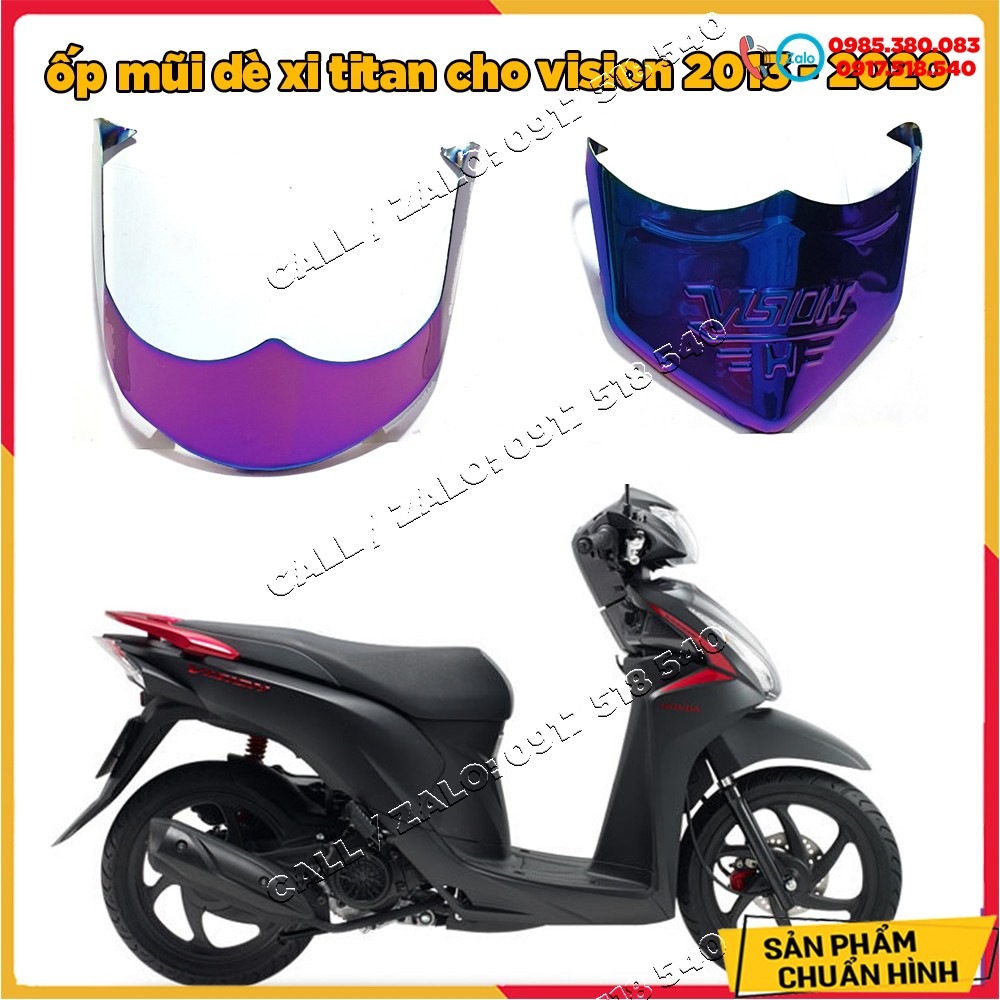 Ốp mũi dè xi titan vision 2016-2019