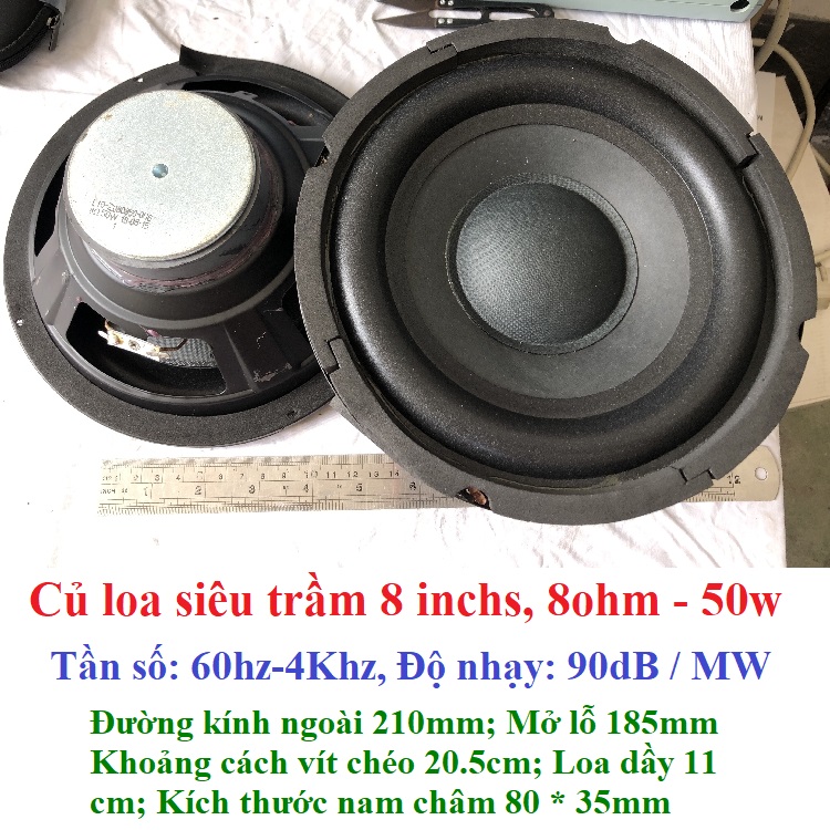 Củ loa siêu trầm các loại
