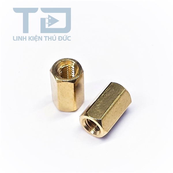 Trụ Đồng HEX-M3 Cái-Cái Dài 8mm