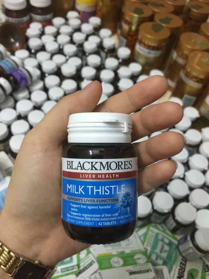 Giải Độc Gan Blackmores Milk Thistle 42v