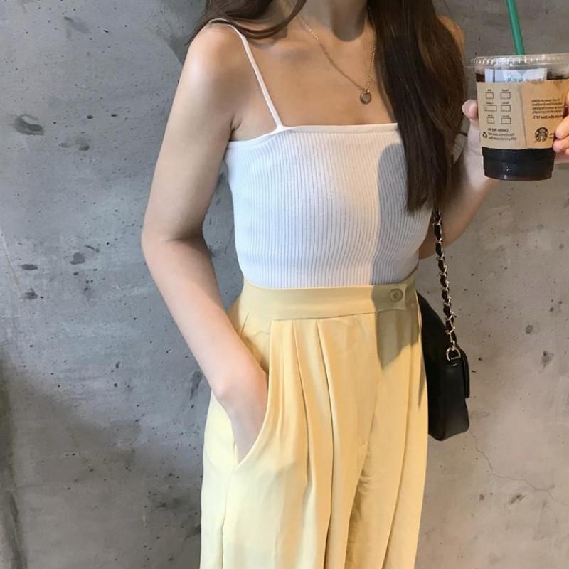 ÁO 2 DÂY SỢI COTTON CAO CẤP, ÁO HAI DÂY NỮ