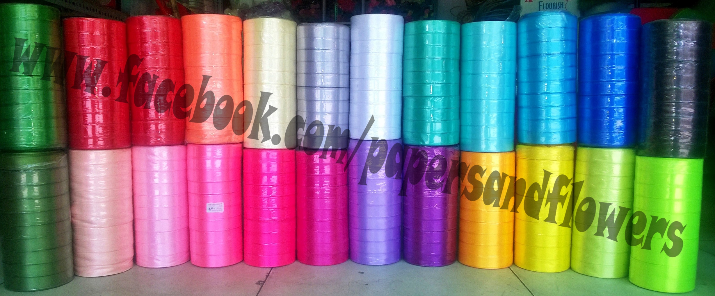 Ruy băng vải 2p - 1 cây (10 cuộn)