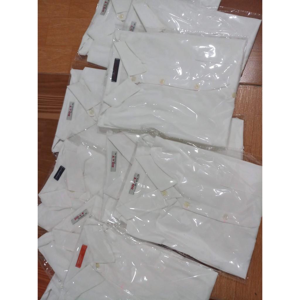 Áo sơmi trắng 1 túi DTR2502