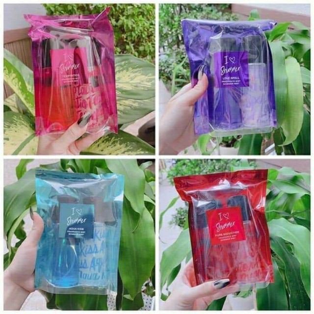 Combo Xịt thơm body Victoria's Secret