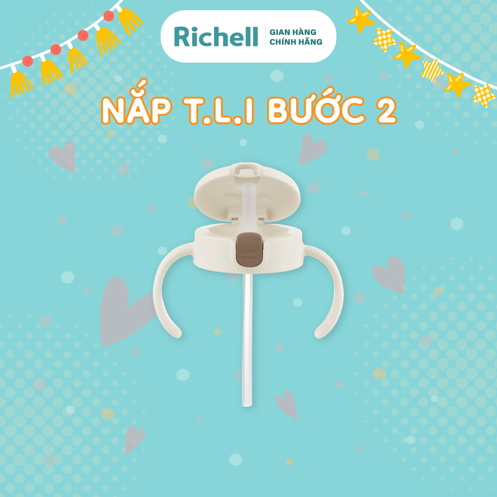 Nắp ống hút RICHELL TLI bước 2 | Baby