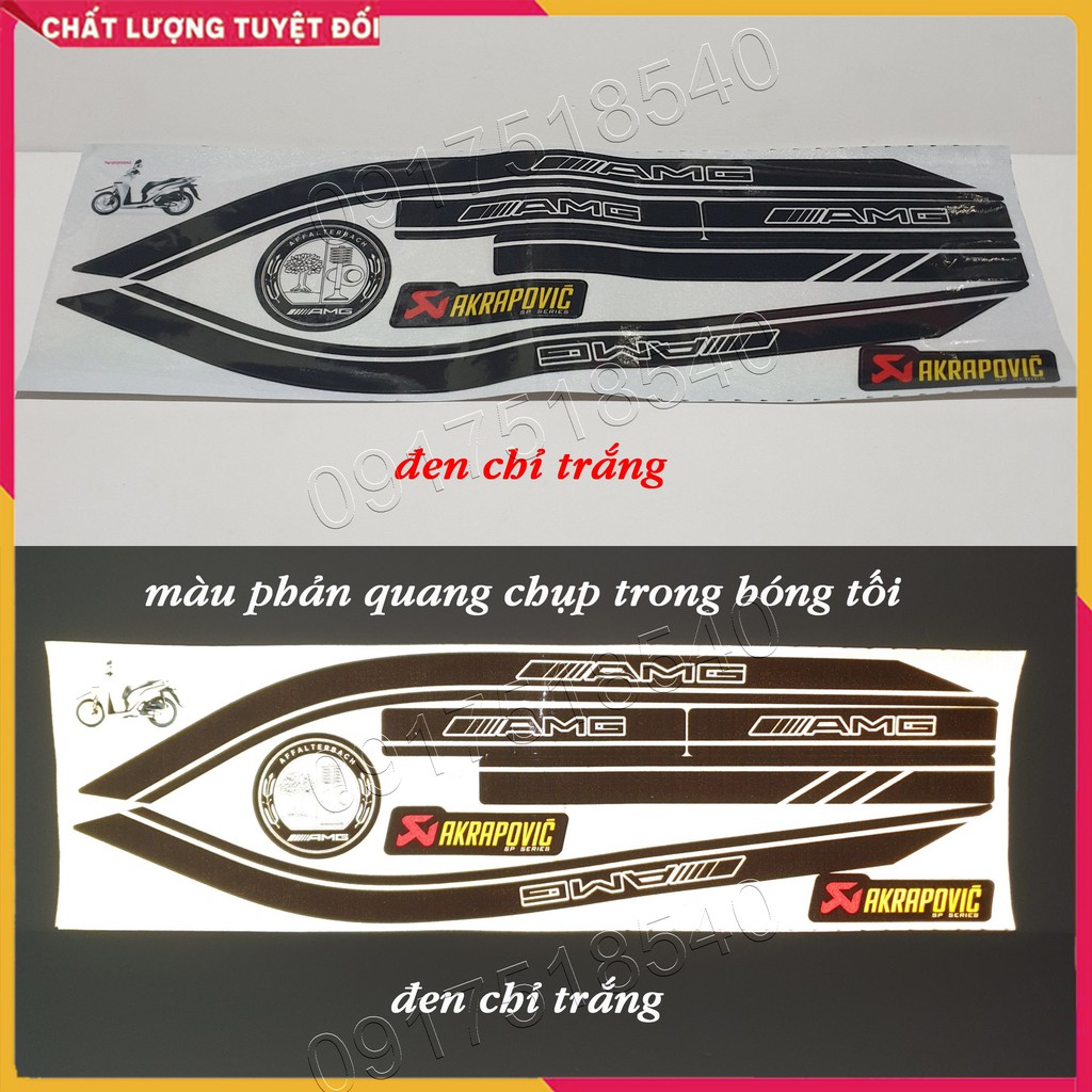 Tem Chỉ AMG Phản Quang 3M Dán SH Việt 2020 - 2021 (Loại 1)