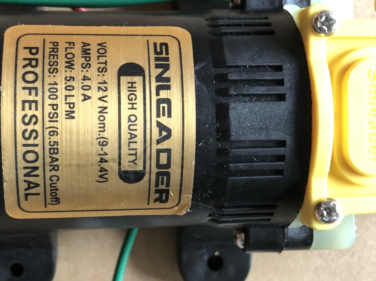 Bơm tăng áp SINLEADER đơn 12v