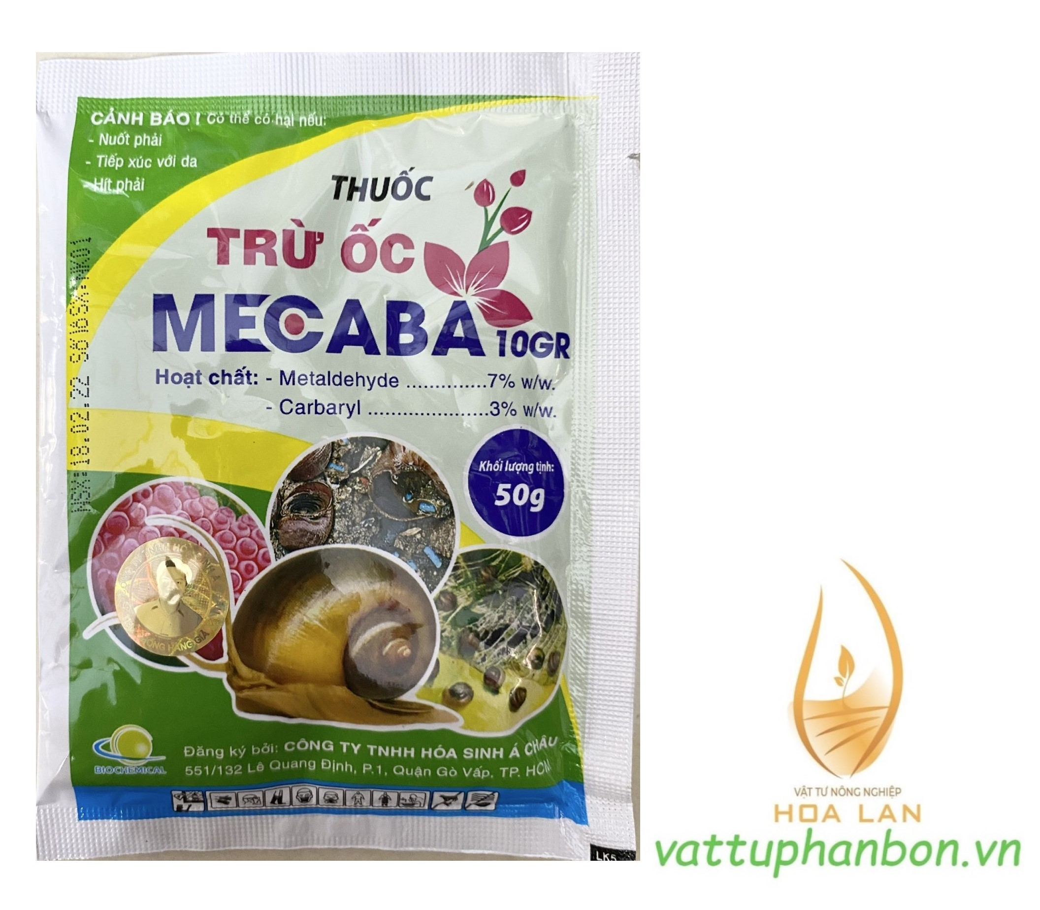Mecaba Trừ Ốc 10GR - #091B# 50g