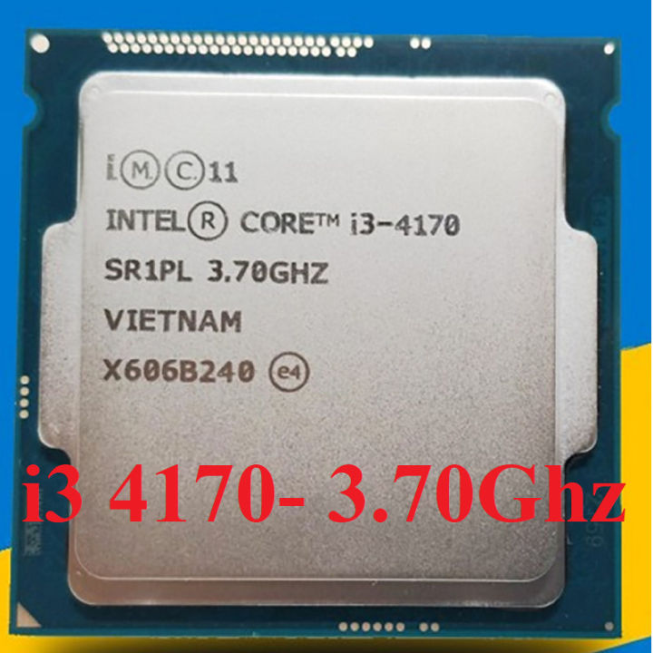 Bộ vi xử lý Intel CPU Intel Core i3 4130 (3.50GHz, 6M, 2 Cores 4 Threads) Socket: LGA 1150 - HÀNG NHẬP KHẨU.