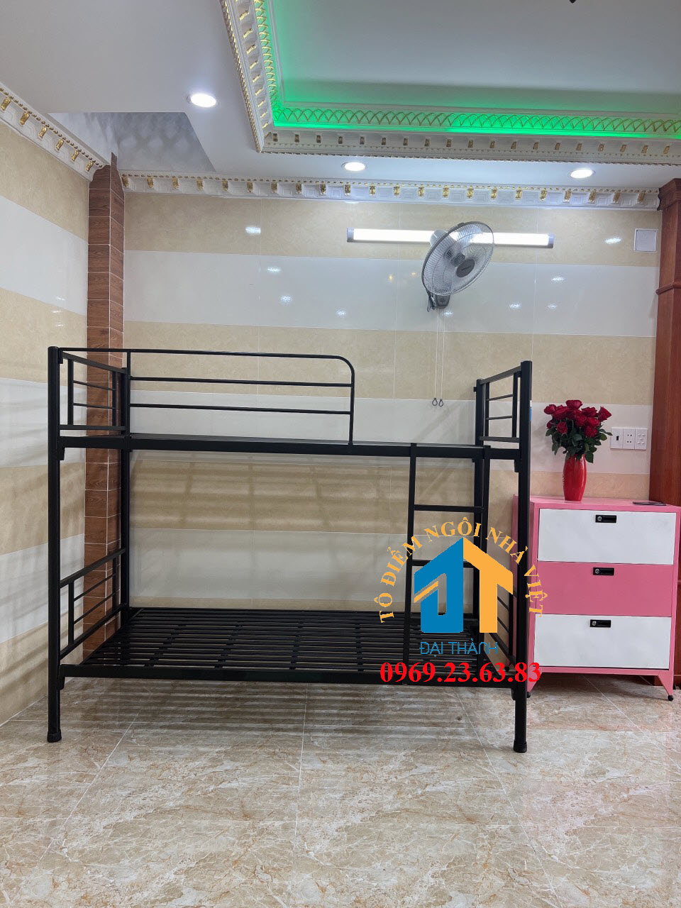 Giường  sắt hai tầng ĐẠI THÀNH 01