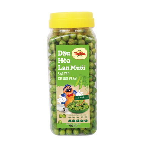 Đậu Hòa Lan Muối Tân Tân (hũ 190g)