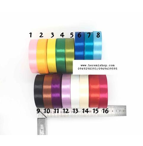 Ruy băng lụa bản 2cm - tbl