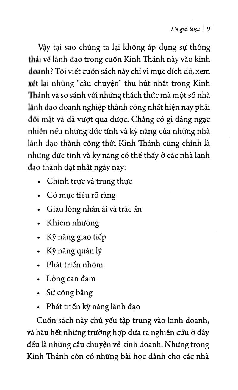 Sách - Kinh thánh về nghệ thuật lãnh đạo