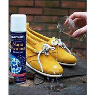 Xịt Nano Invulner bảo vệ đồ da, chống thấm nước Saphir cao cấp