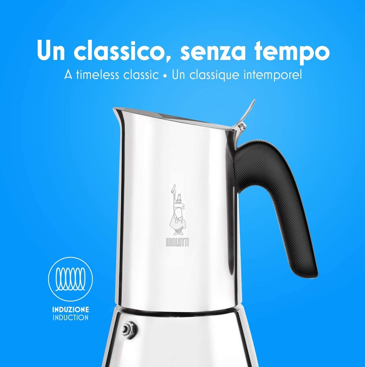 [HCM]Ấm pha cà phê Bialetti New Venus Induction 6 Cups