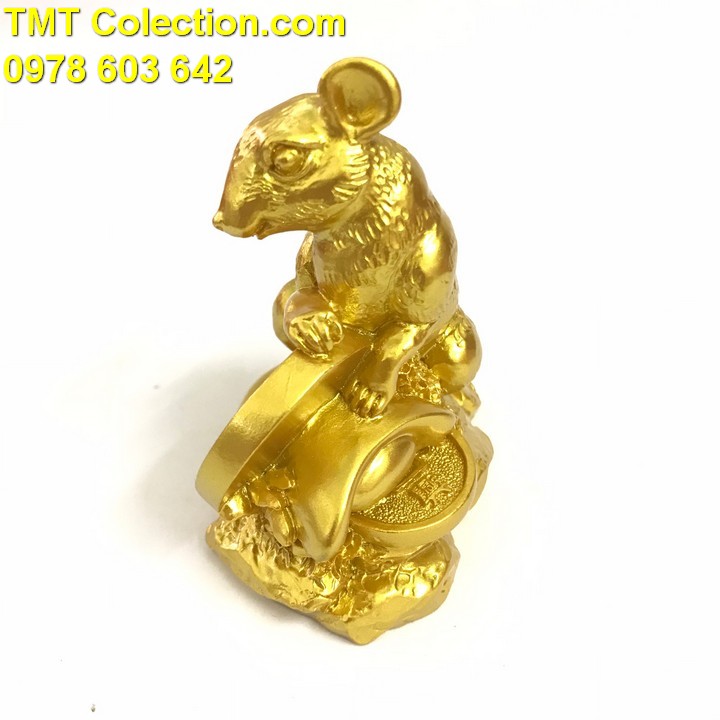 [HCM]Tượng Con Chuột Vàng Màu vàng - SP005164