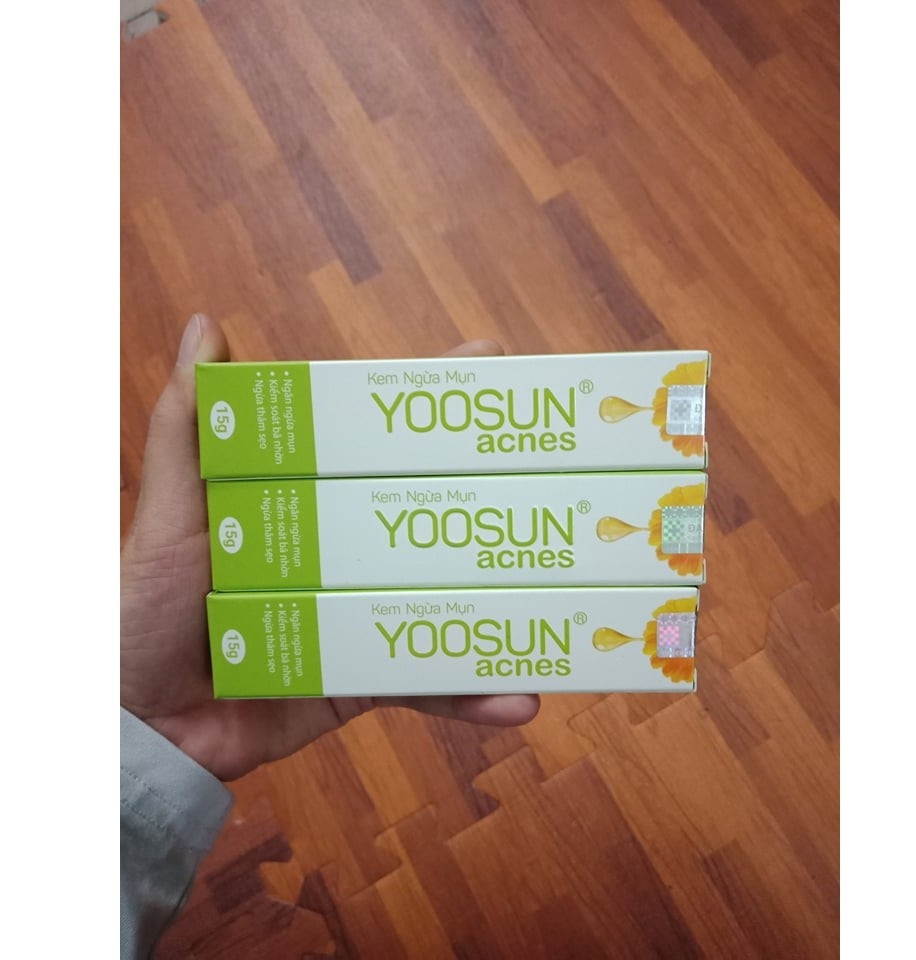 [HCM]kem mụn  Yoosun Acnes tuýp 15g