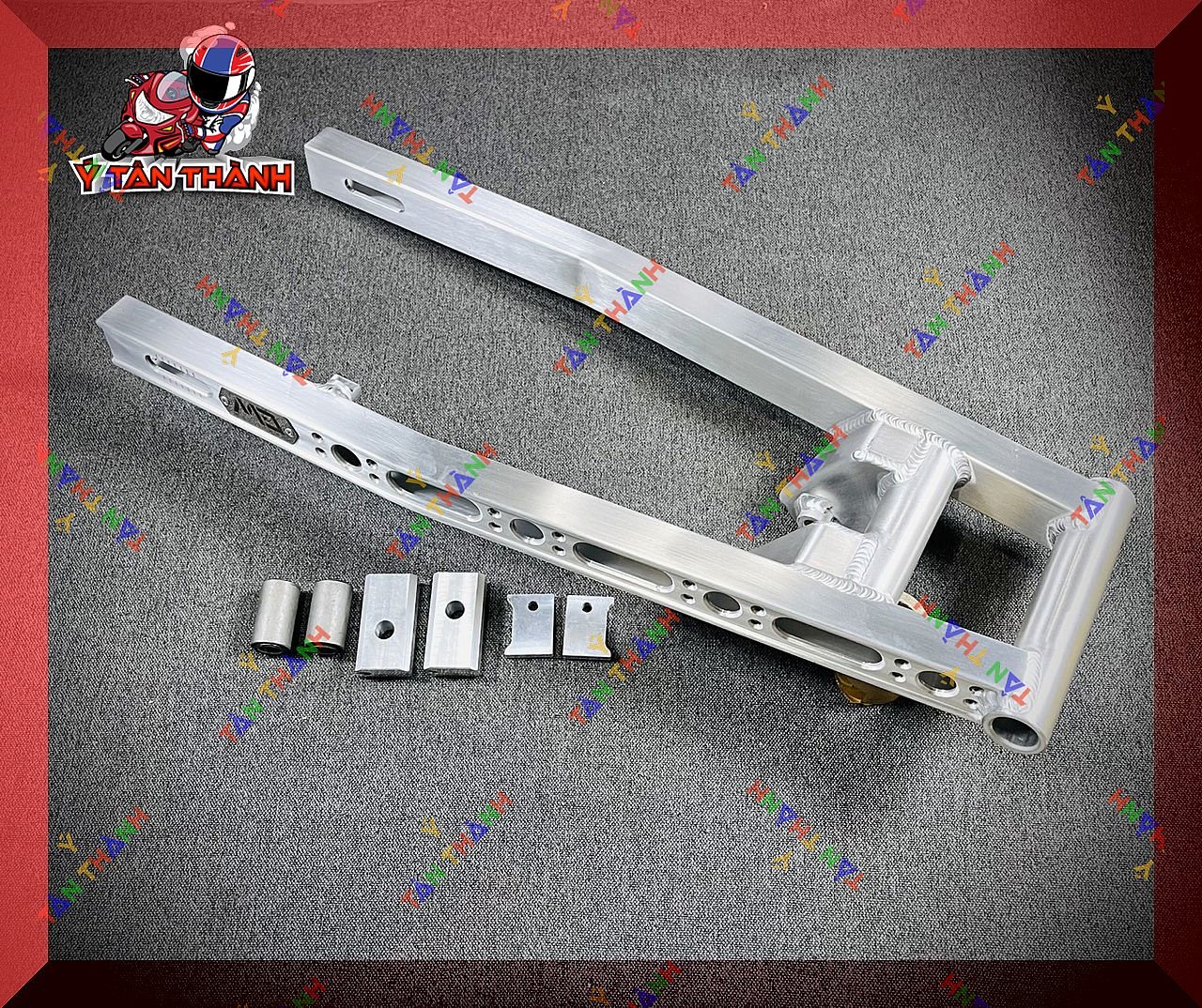 Gấp nhôm Satria,Raider Fi MD phay lổ MS20