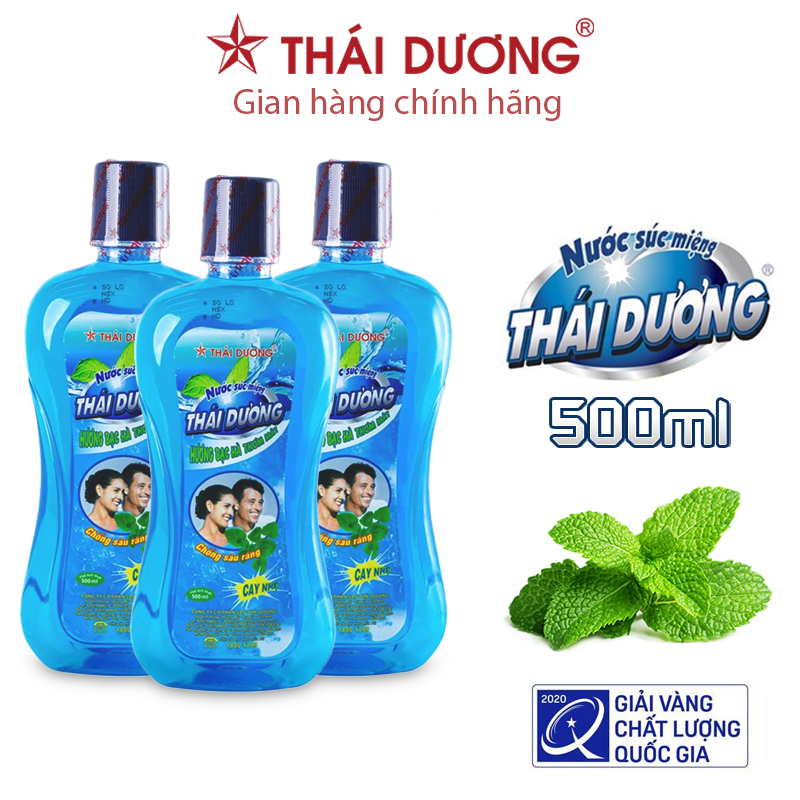 Nước súc miệng Thái Dương chống sâu răng