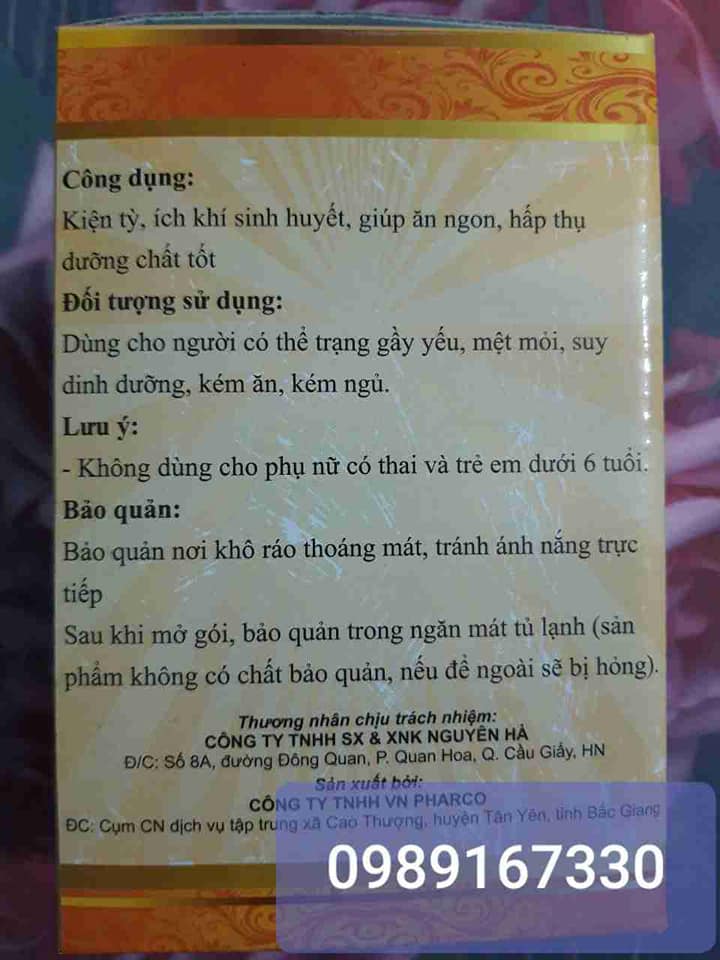 BỔ TỲ TACA PHẠM GIA SỈ VÀ LẺ