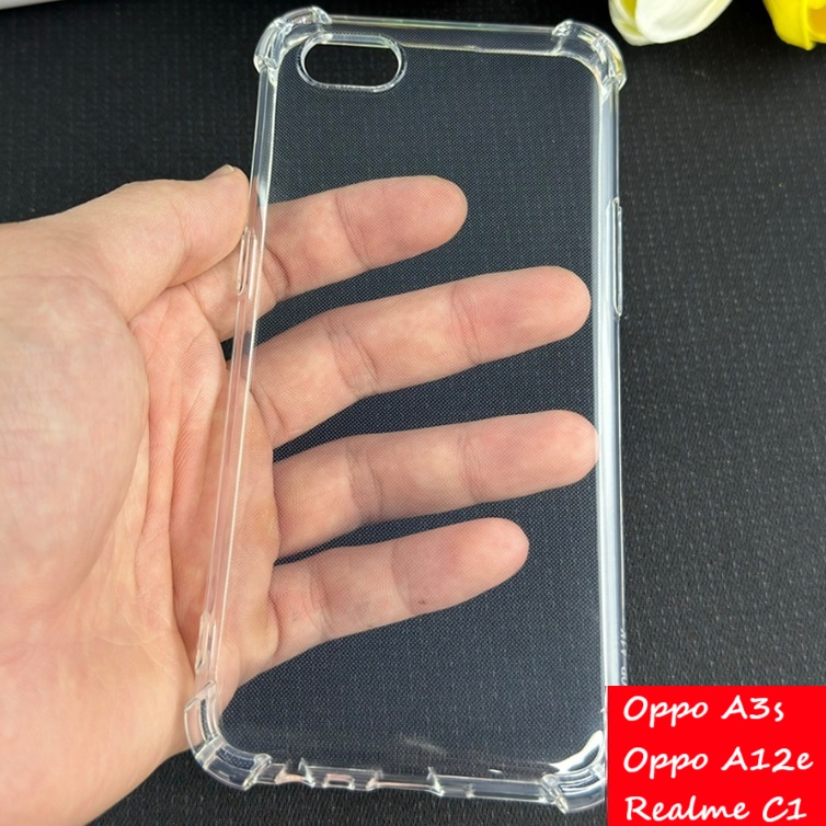 Ốp Oppo A12 / A12s / A12e - Dẻo Trong Chống Sốc Bảo Vệ Camera