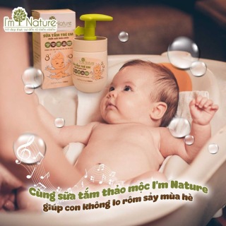 Sữa Tắm Trẻ Em I m Nature 120ML Ngừa rôm sẩy thumbnail