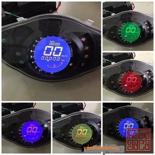 Đồng hồ điện tử xe Wave RS ,wave alpha,,wave 100