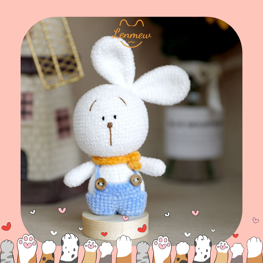 Len Nhung 2mm (Cuộn 40G) Chuyên Dùng Móc Thú Bông