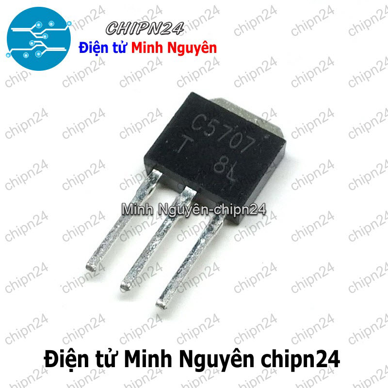 [3 con] (KT1) Transistor C5707 TO-251 NPN 8A 50V (2SC5707 5707) - HH005711