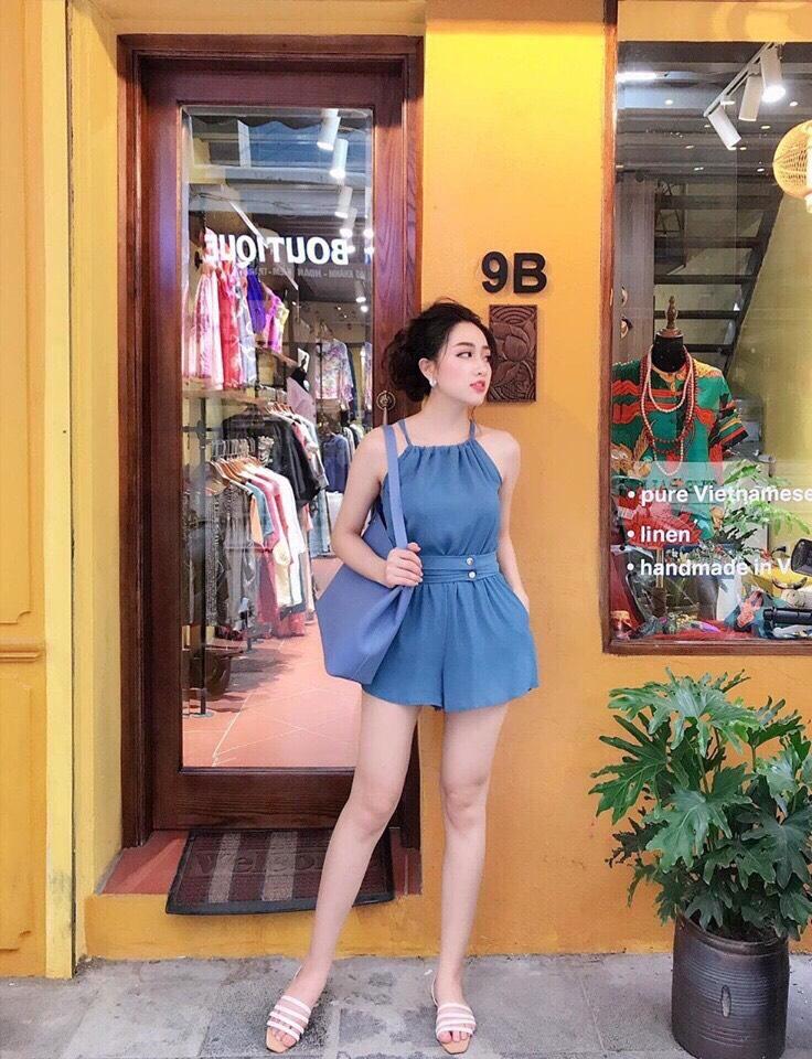 Set bộ jumpsuit yếm cao cấp mts50