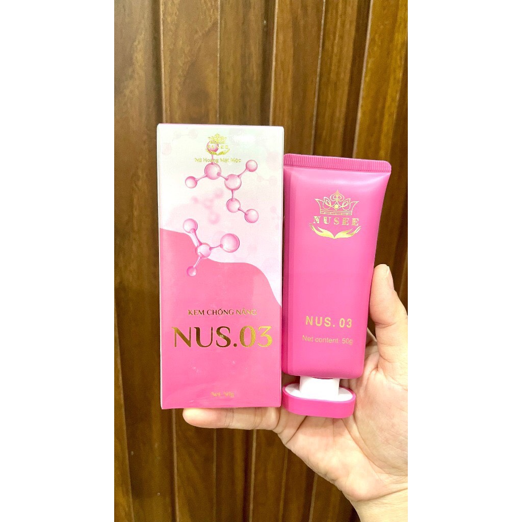kem chống nắng phân cực NUSEE mẫu mới 50g ( giá sỉ)
