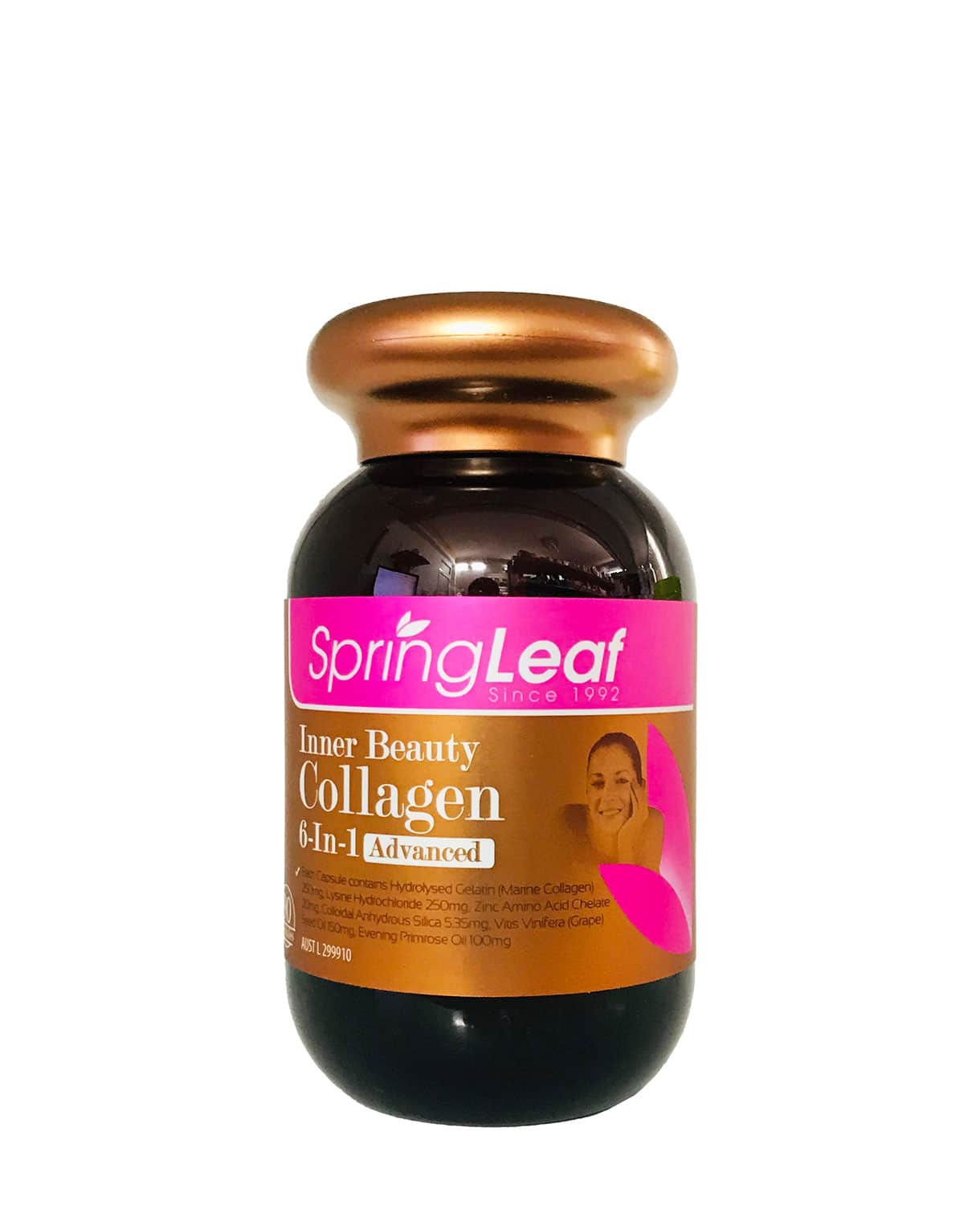 Viên Collagen 6 in 1 Spring leaf 90 viên