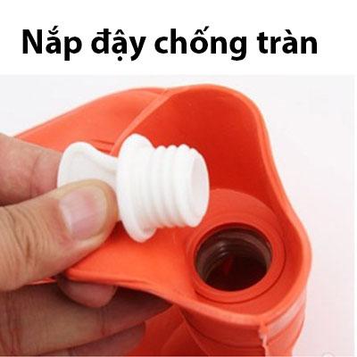 Túi chườm nóng lạnh cao su dẻo 2000ml