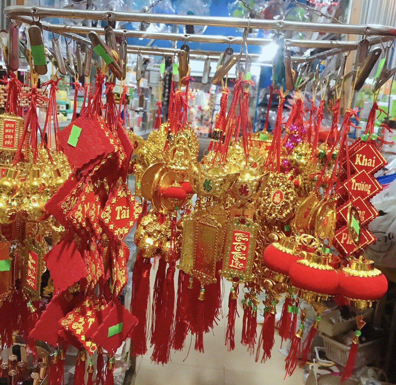 Dây liển trang trí tết nhiều mẫu