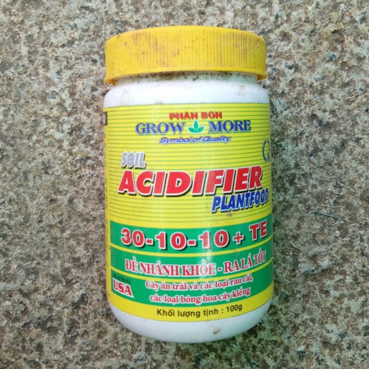 Phân bón lá NPK 30-10-10 +TE Soil Acidifier PLANT FOOD